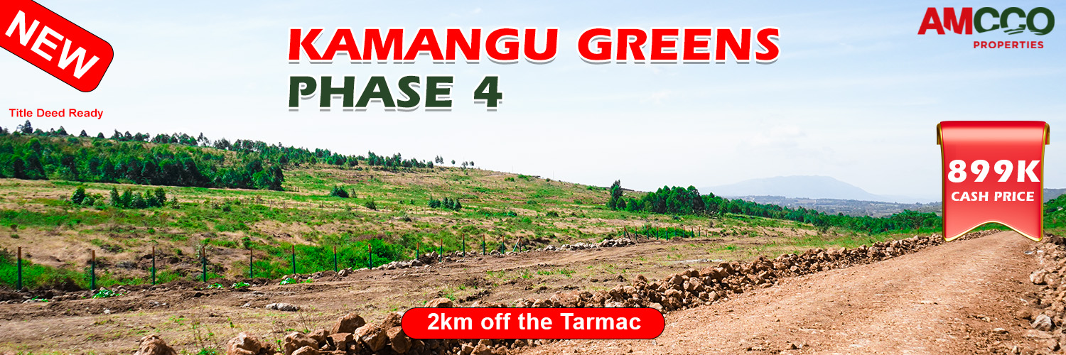 Affordable plots of land for sale near Nairobi Kenya. Prime Plots for sale in Kikuyu, Kamangu and Ngong-Kimuka.